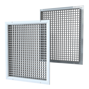 VENTS DR series double-row grilles with adjustable louvers