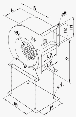 VENTS  VCU 4E 200x102