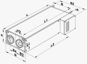 VENTS VUT 350 PE EC 