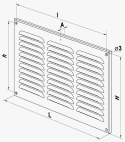 VENTS MVMPO 305x400/3