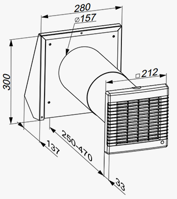 VENTS TwinFresh R-50