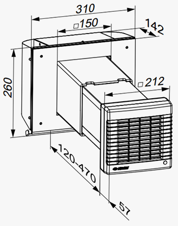 VENTS  TwinFresh Comfo SA-35-2