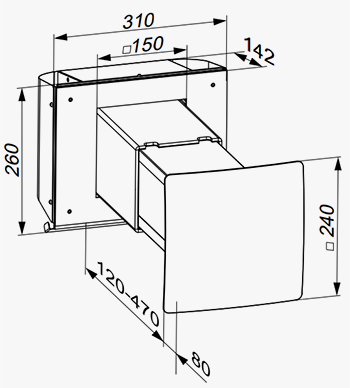 VENTS  TwinFresh Comfo SA1-35-2