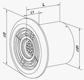 VENTS FL 100 (12 V/50 Hz)