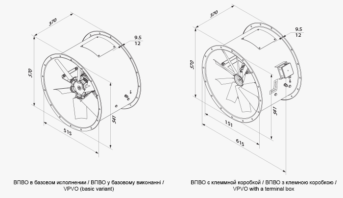 VENTS VPVO-500-4D/0.18-6/25/PPG