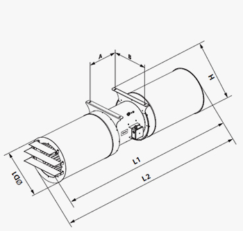 VENTS JAF-KI-355M-2/4-R