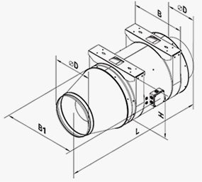 VENTS TT Silent-M 355-4D