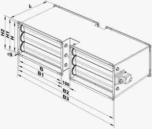 VENTS SKRA 400x200/24