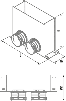 FlexiVent 0821300x100/90x2