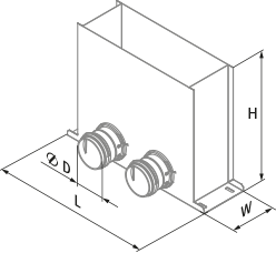 FlexiVent 0821300x100/75x2