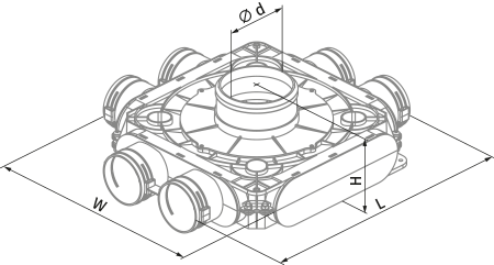 FlexiVent 1050125/75x6