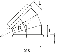 VENTS Bend 45-560