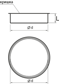 VENTS Internal end cap 125 