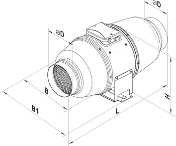 VENTS  TT Silent-M 160 EC