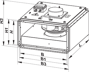 VENTS VKPI 400x200 L1 EC