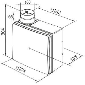 VENTS VNV-1E 80 KVK