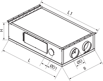 VENTS VUTR 250 P2E EC