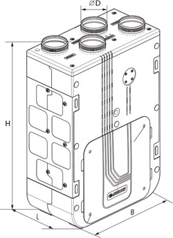 VENTS VUT 270 V5B EC